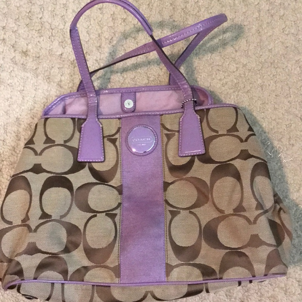Authentic coach purse